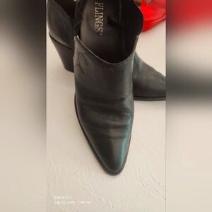 Ladies, Size 10 Leather Boots